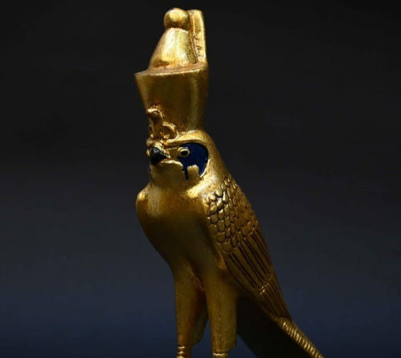 Authentic Ancient Egyptian Antique Rare God Horus Statue Figurine BC