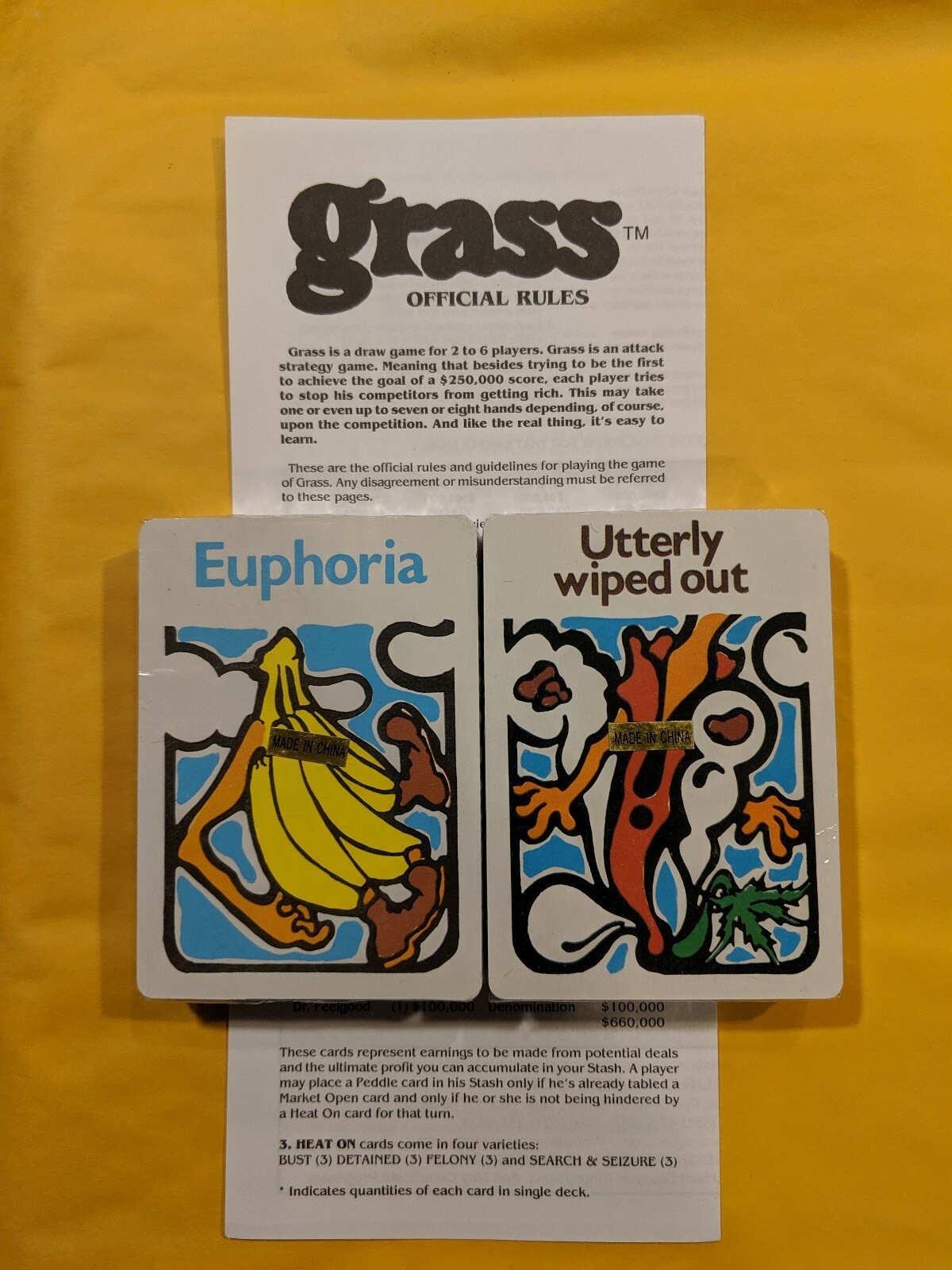 Grass the Card Game NEW(Sealed) On Sale Grass the Card Game NEW(Sealed) On Sale