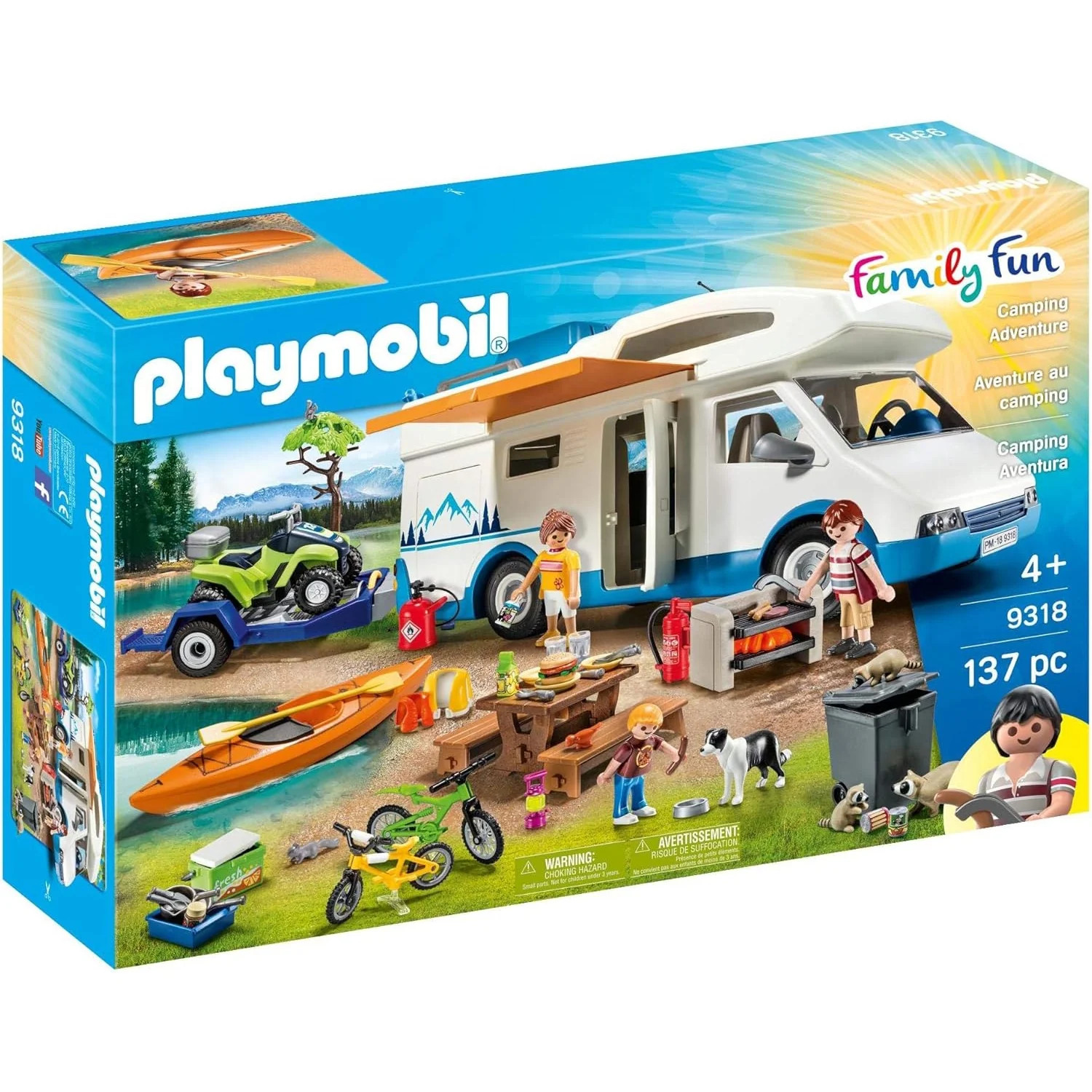 Playmobil: Camping Adventure - 137 Mega Piece Set [#9318]