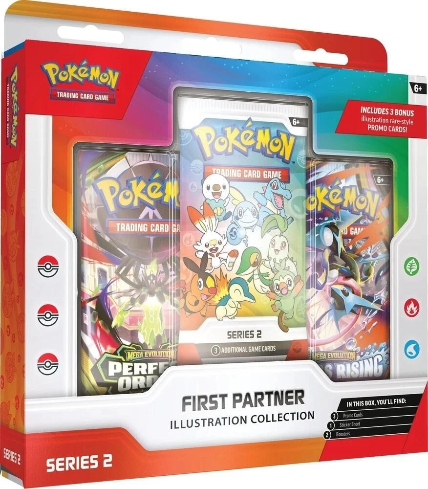 Pokémon First Partner Illustration Collection Series 2 Sealed