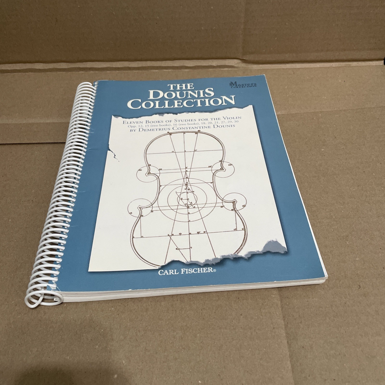 THE DOUNIS COLLECTION: ELEVEN BOOK OF STUDIES FOR THE VIOLIN Demetrius Constanti