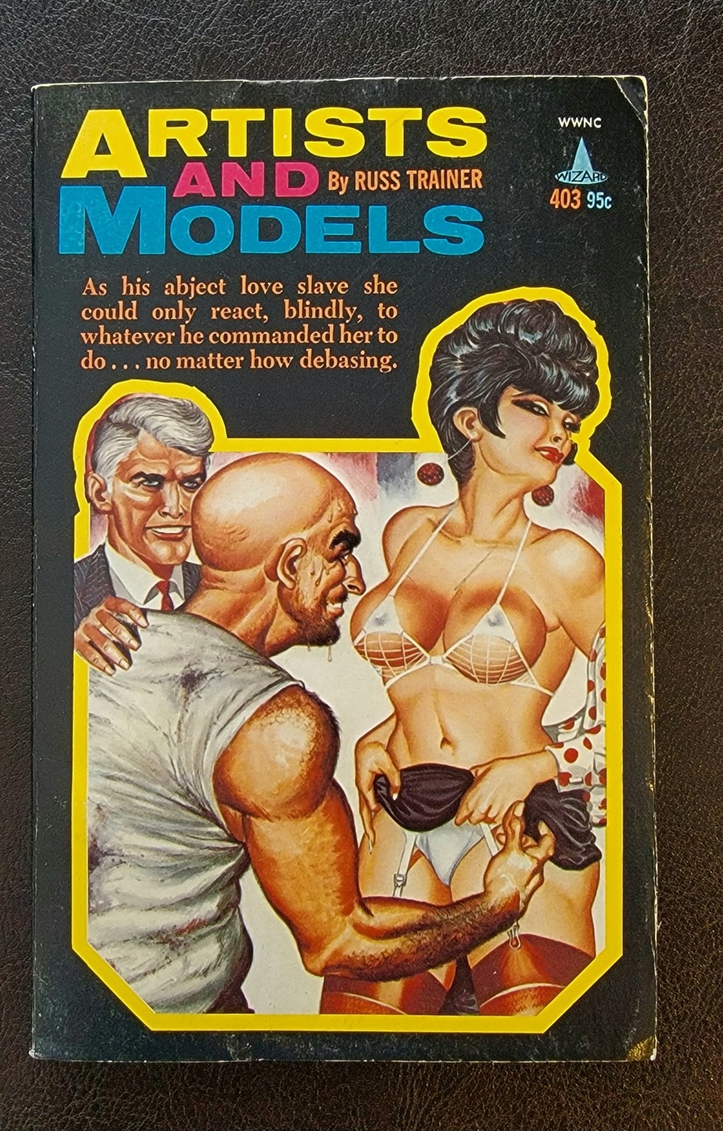 Artists And Models Russell Trainer Wizard 403 1967 Vintage Sleaze Bilbrew GGA