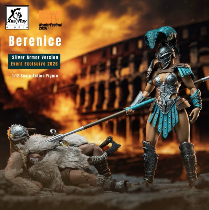 Xesray 26WF US Edition Limited Silver Armor Berenice Action Figure Xesray 26WF US Edition Limited Silver Armor Berenice Action Figure