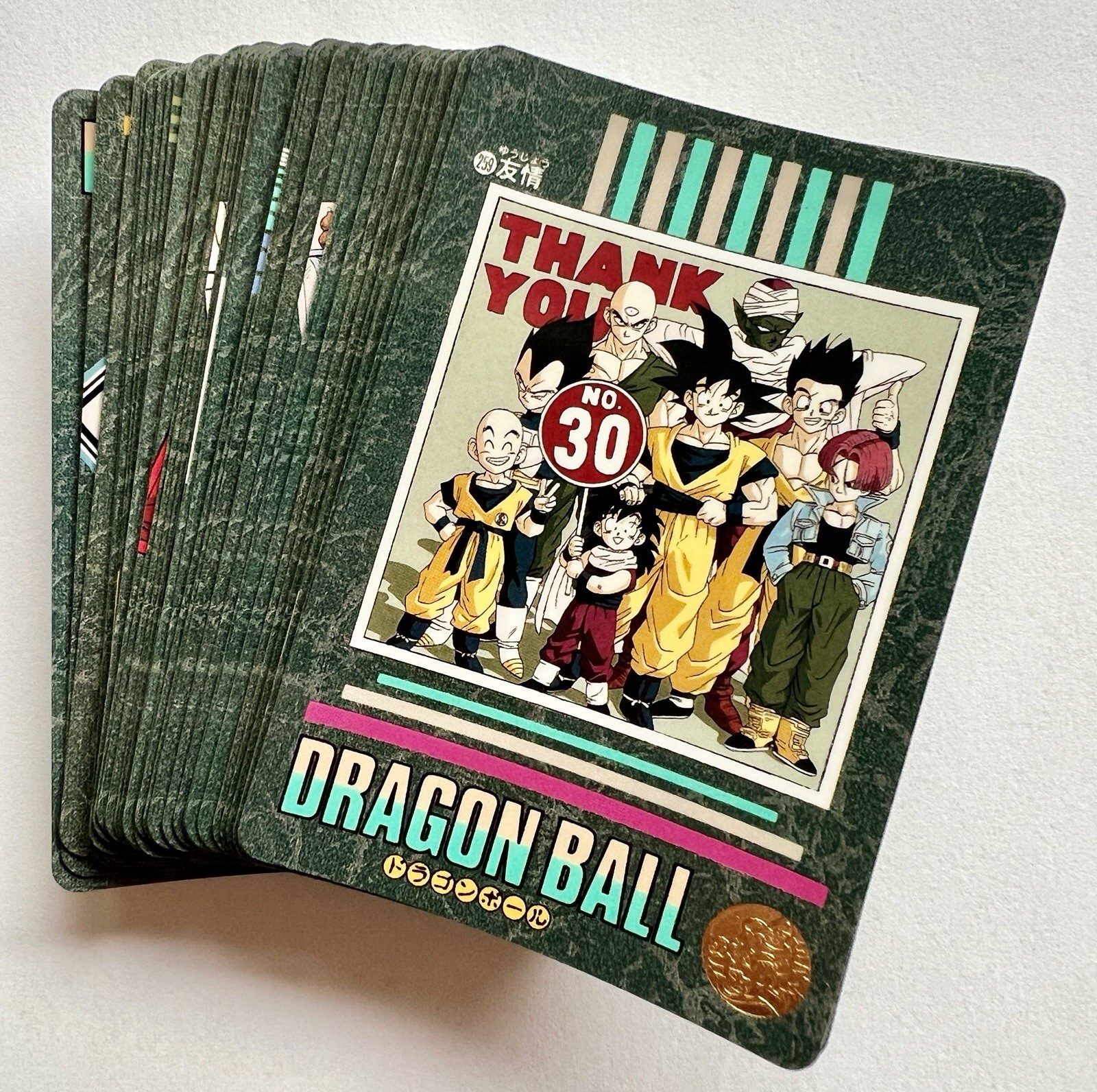 Dragon Ball Z Carddass 1995 Visual Adventure (36 Cards Complete Set No.259-294)