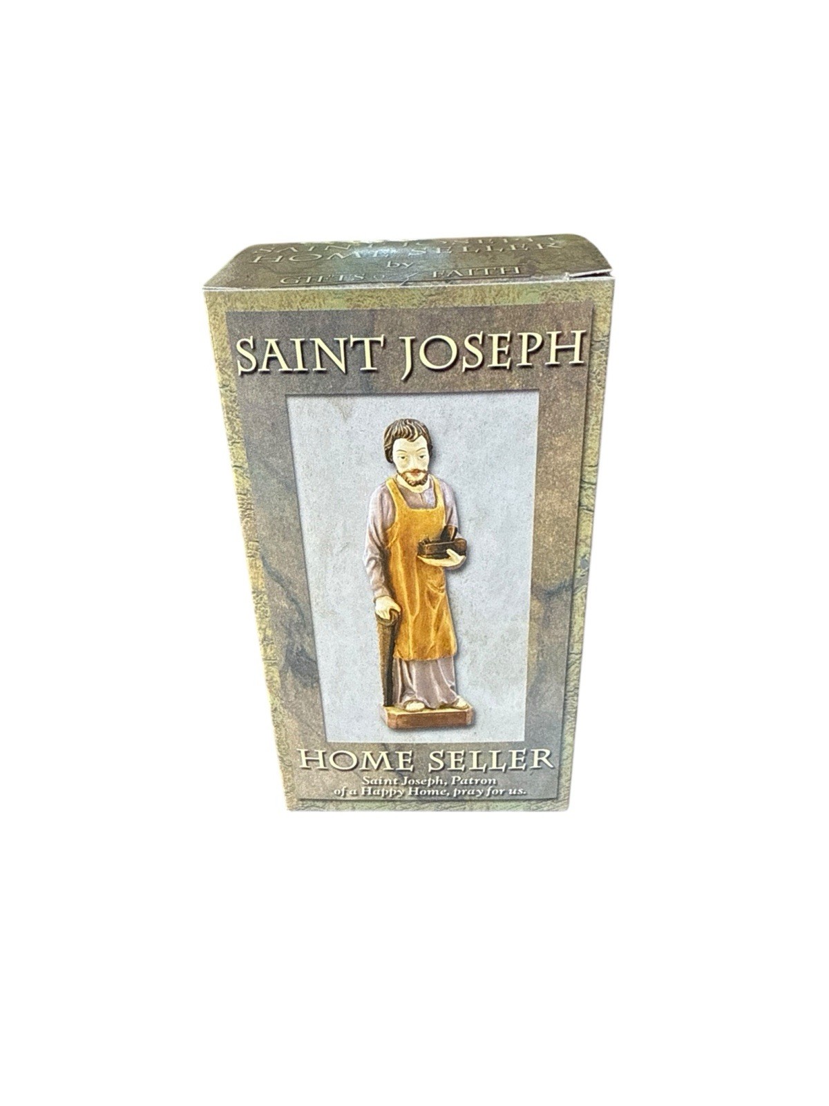 Saint Joseph By Christian Brands - Patron of a Happy Home with Prayer Card