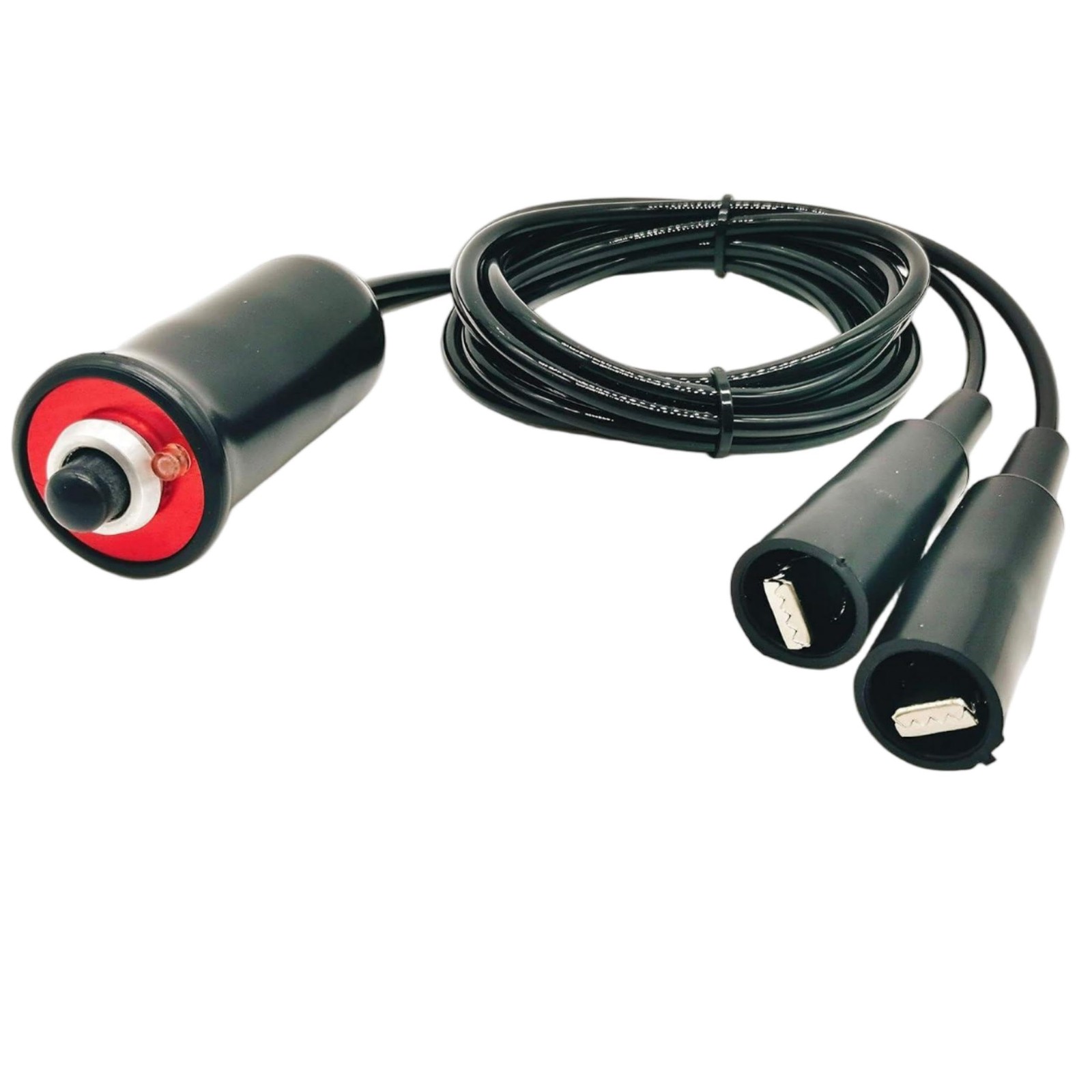 Heavy Duty Remote Starter Switch 12V Push Button with 5ft Wire and Alligator ...