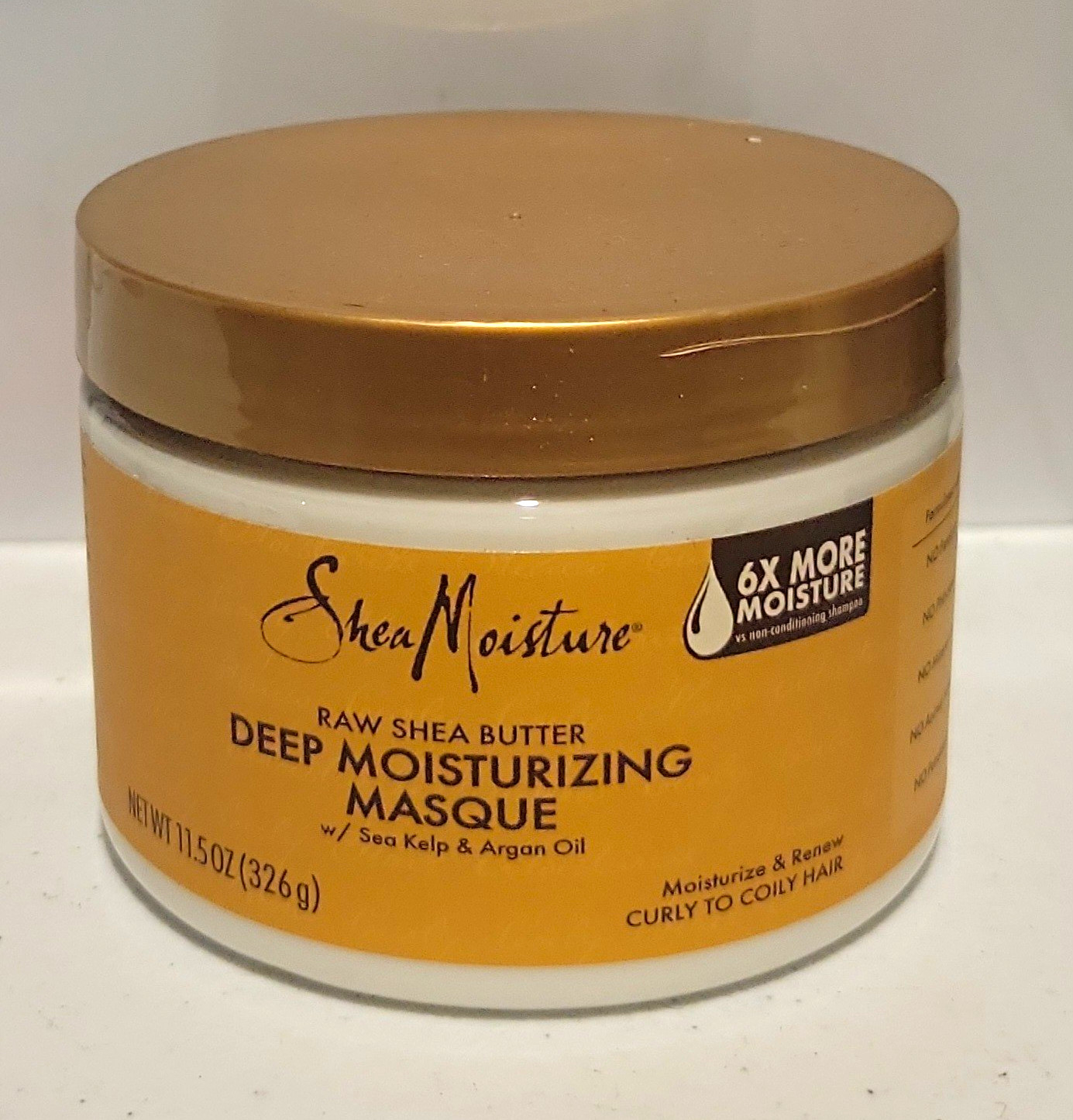 SheaMoisture Raw Shea Butter Deep Moisturizing Masque Curly/Coily 11.5oz SheaMoisture Raw Shea Butter Deep Moisturizing Masque Curly/Coily 11.5oz