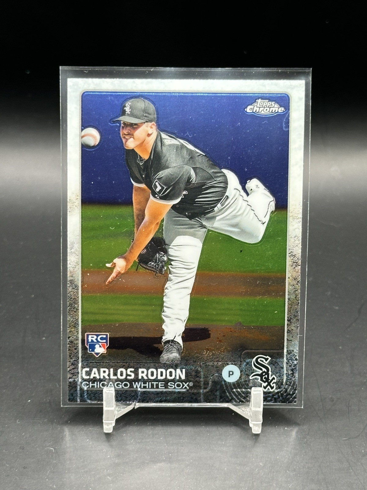 2015 Topps Chrome #90 Carlos Rodon RC Rookie - White Sox - Yankees 2015 Topps Chrome #90 Carlos Rodon RC Rookie - White Sox - Yankees