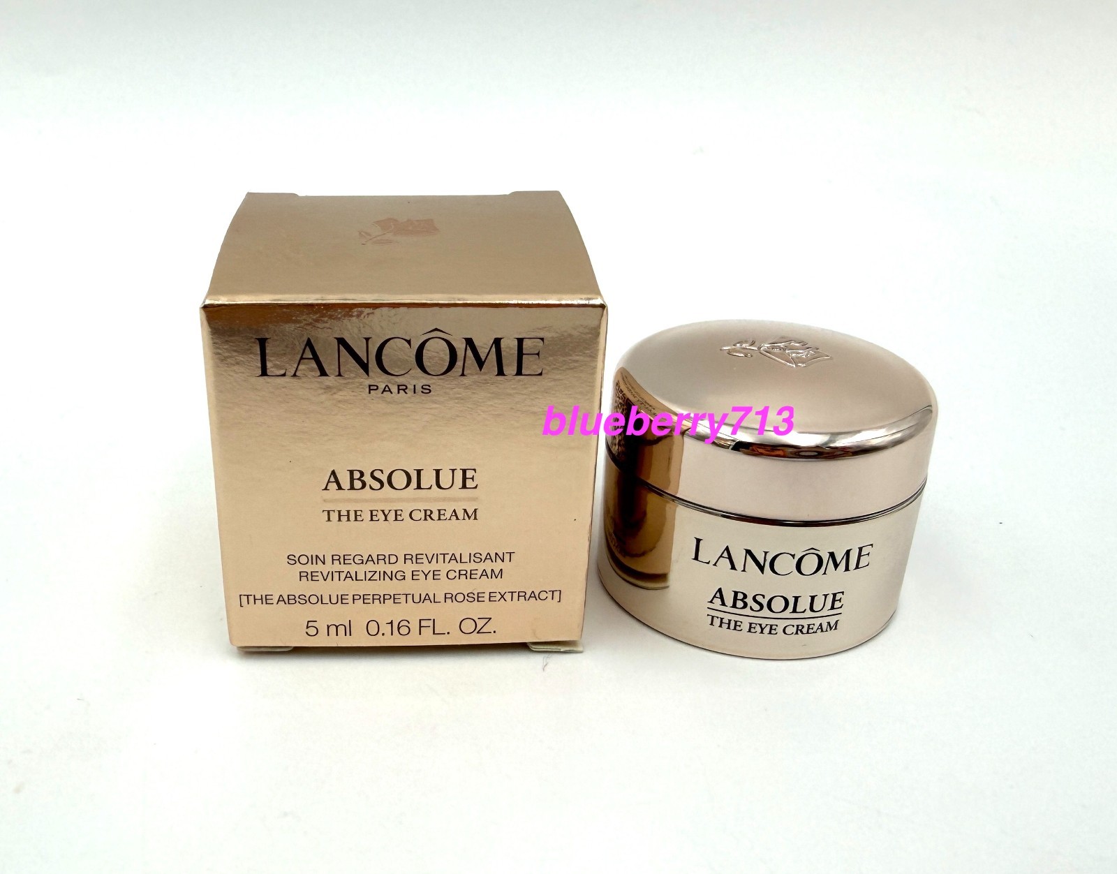 Lancome Absolue The Eye Cream Revitalizing with Rose Extracts  0.16oz / 5ml