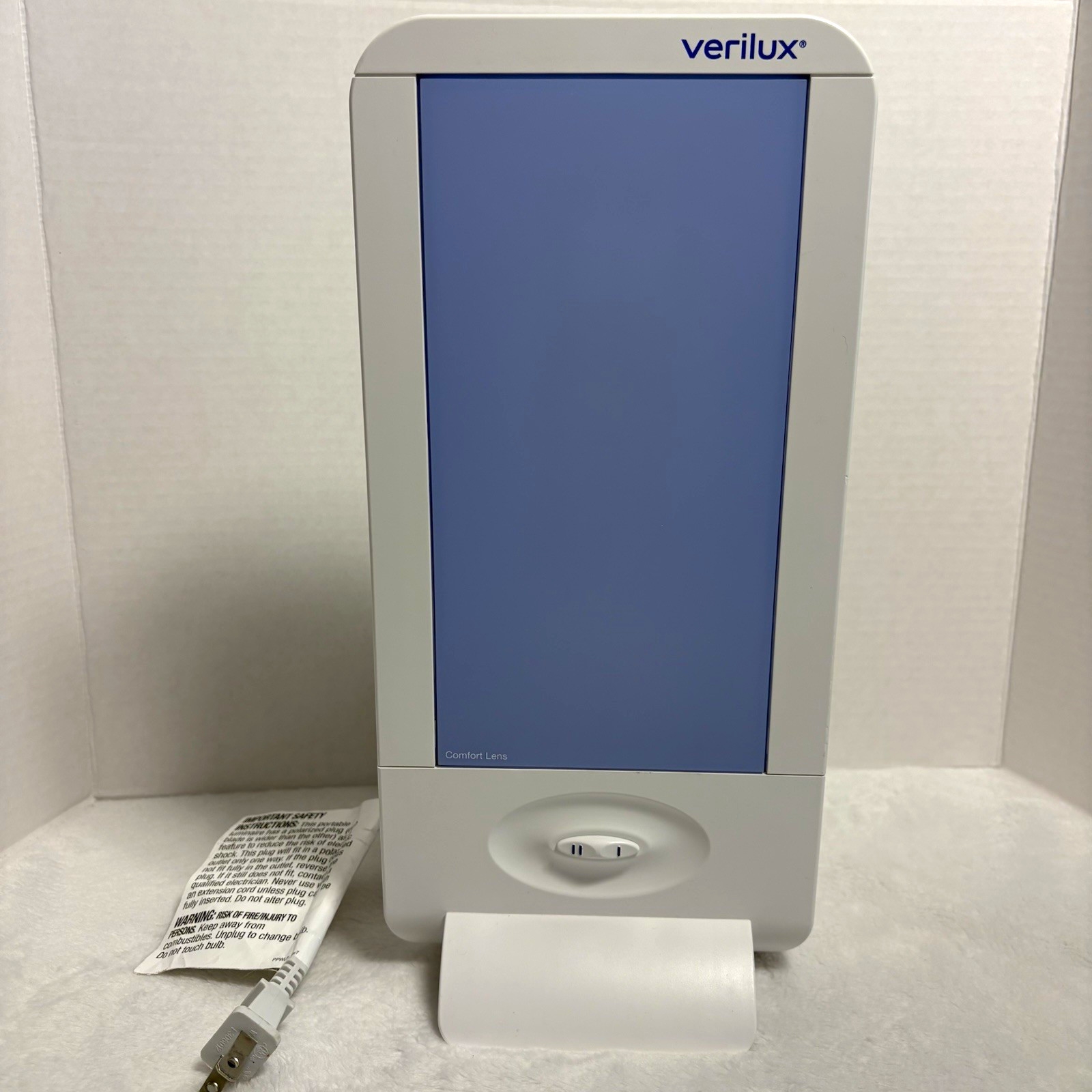 Verilux HappyLight Large VT20 Natural Light Mood Therapy Lamp for SAD- Tested