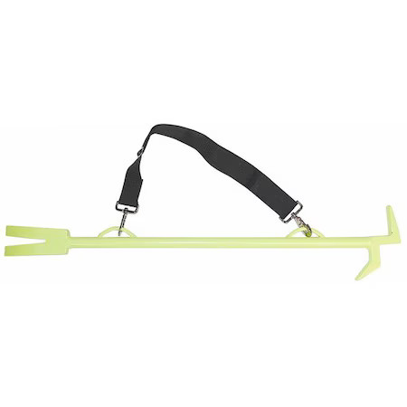Leatherhead Tools Nycl-3-S Ny Claw, 3 Ft. Hiviz Lime, W/ Ny Hook & Halligan Fork Leatherhead Tools Nycl-3-S Ny Claw, 3 Ft. Hiviz Lime, W/ Ny Hook & Halligan Fork