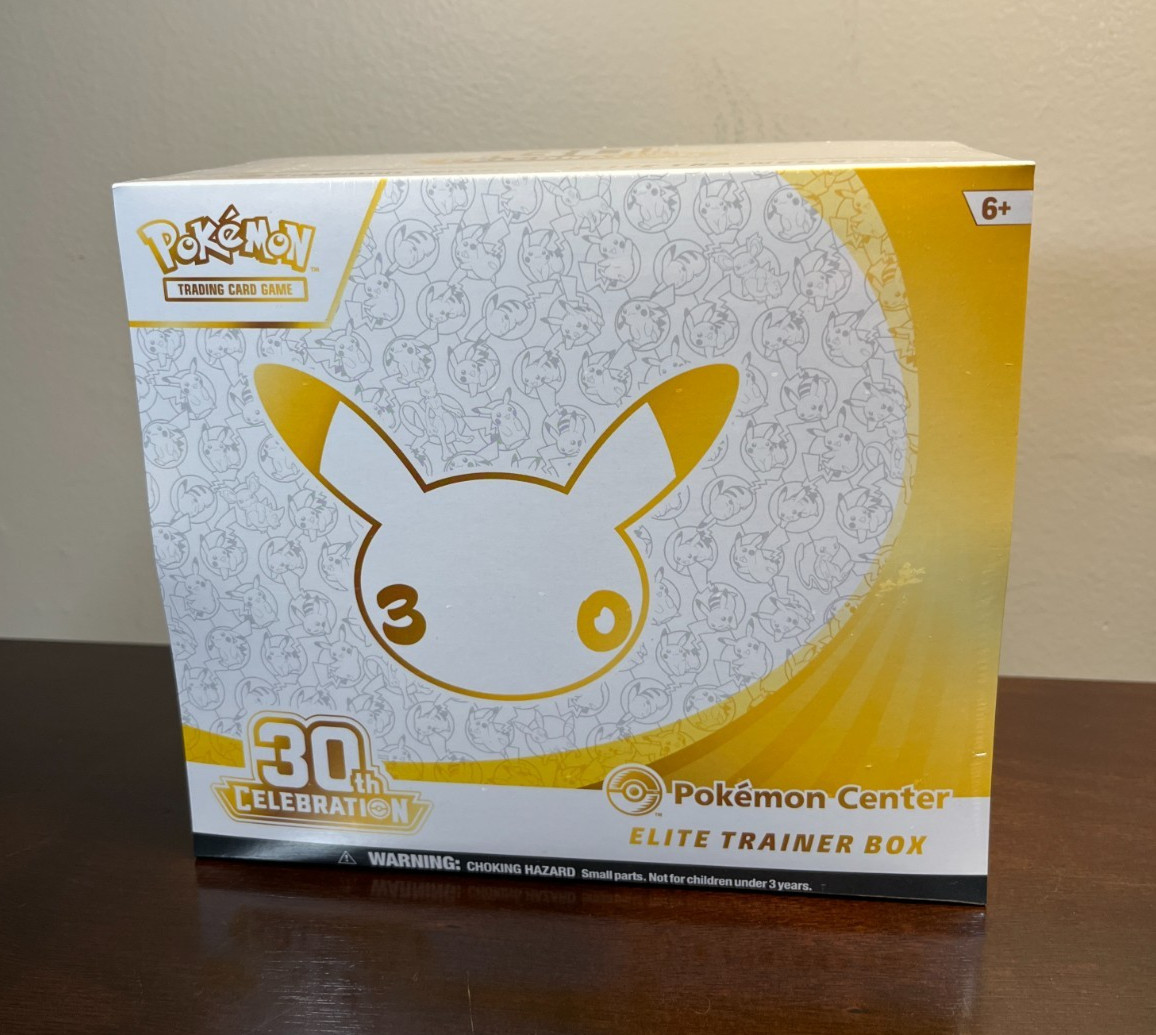 Pokemon Center 30th Anniversary Elite Trainer Box ETB IN HAND 