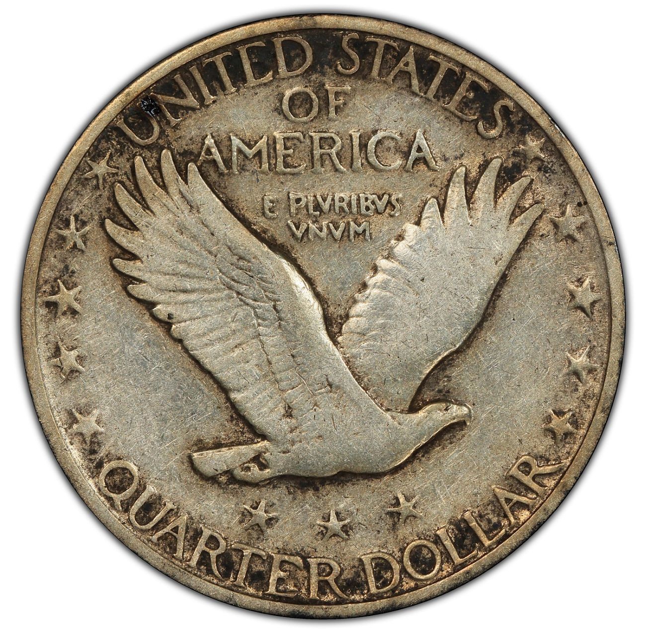 1927-S 25 Barber Silver Quarter PCGS VF25 KEY DATE