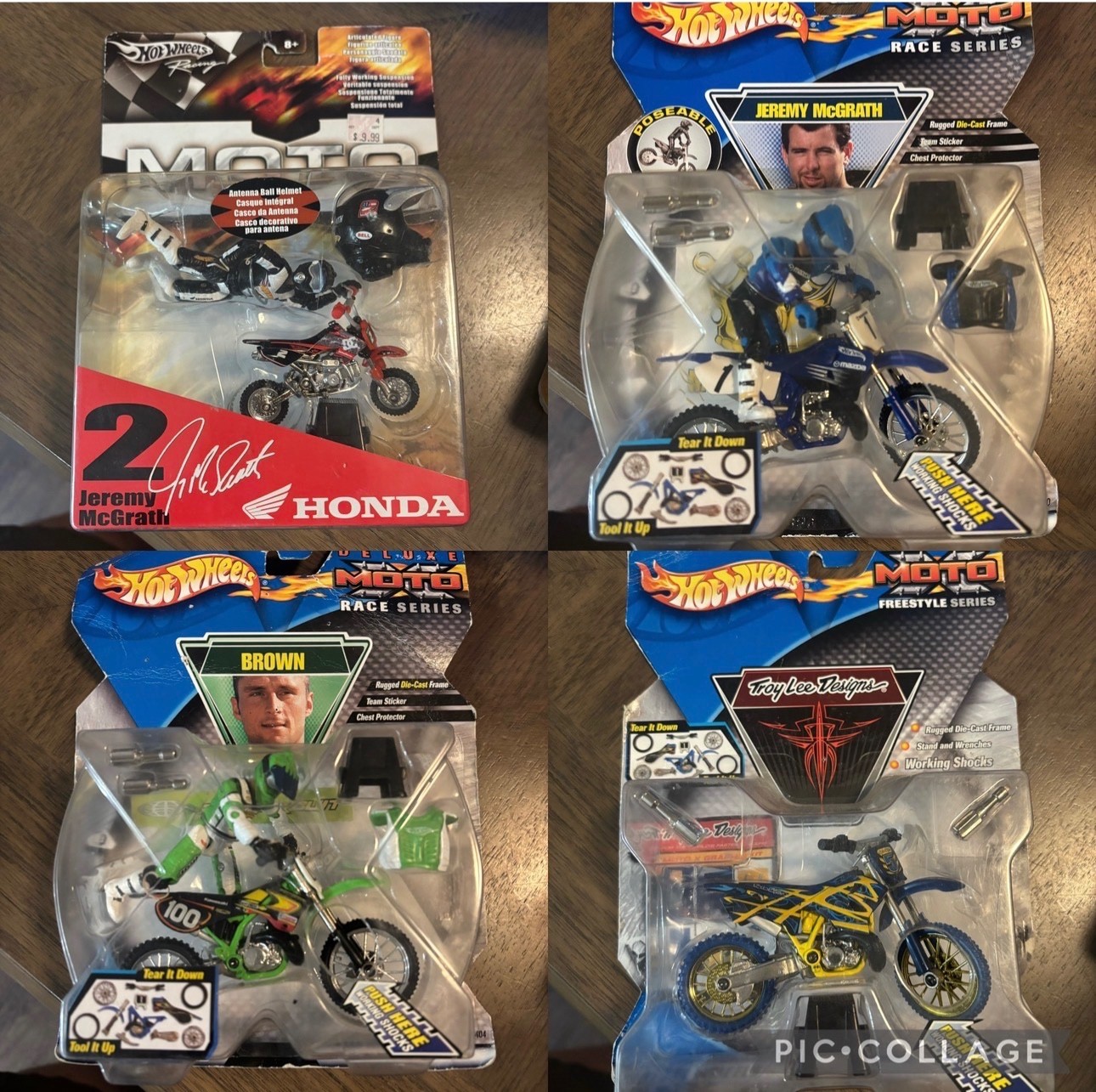 Vintage Hot Wheels Moto Motocross Collection