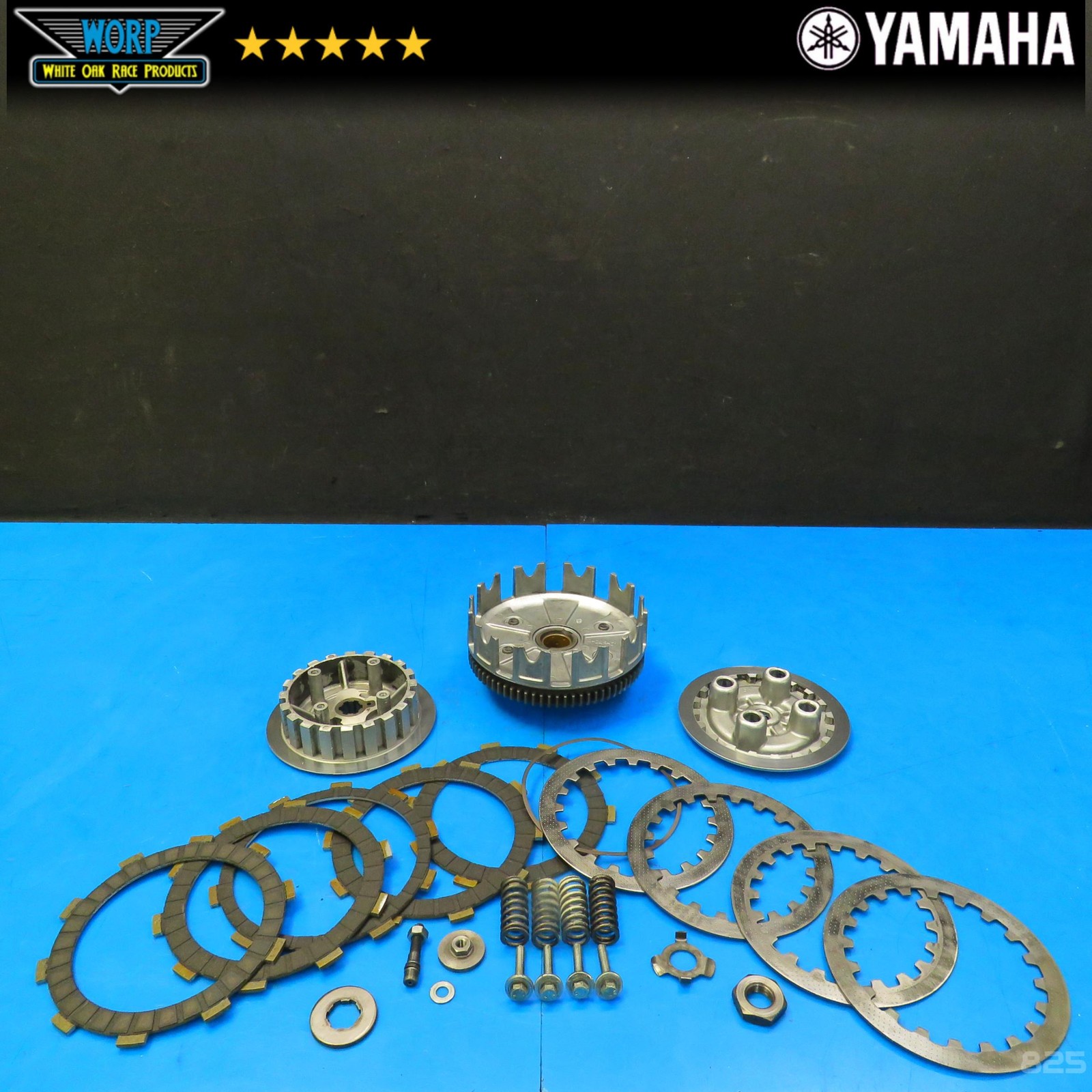 1985 YAMAHA BW200 CLUTCH BASKET INNER HUB BOSS PRESSURE PLATE 85-88 GENUINE OEM 1985 YAMAHA BW200 CLUTCH BASKET INNER HUB BOSS PRESSURE PLATE 85-88 GENUINE OEM