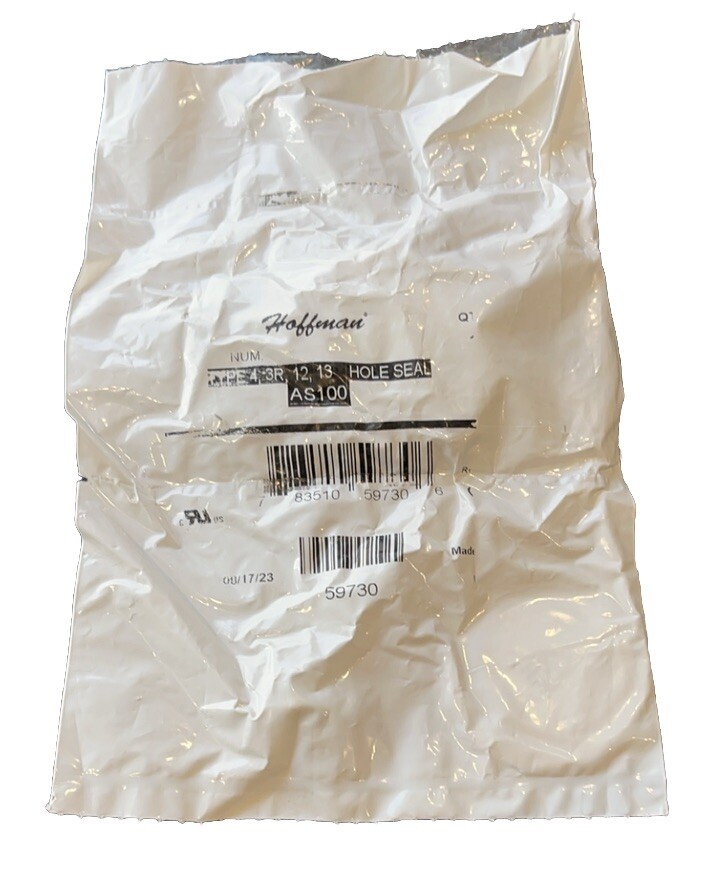 10 x Hoffman 59730/AS100 Electrical Enclosure Hole Plug Seal Type 4, 3R ,12/13