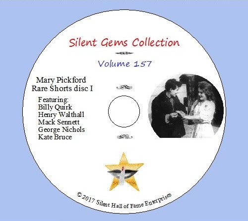 DVD Mary Pickford Rare Shorts disc I (1909-1912) 