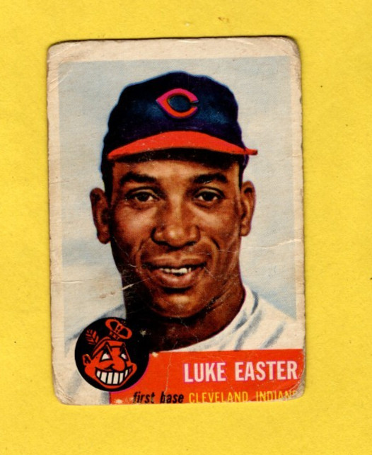 1953 Topps Luke Easter #2 Cleveland Indians FAIR/GOOD 1953 Topps Luke Easter #2 Cleveland Indians FAIR/GOOD