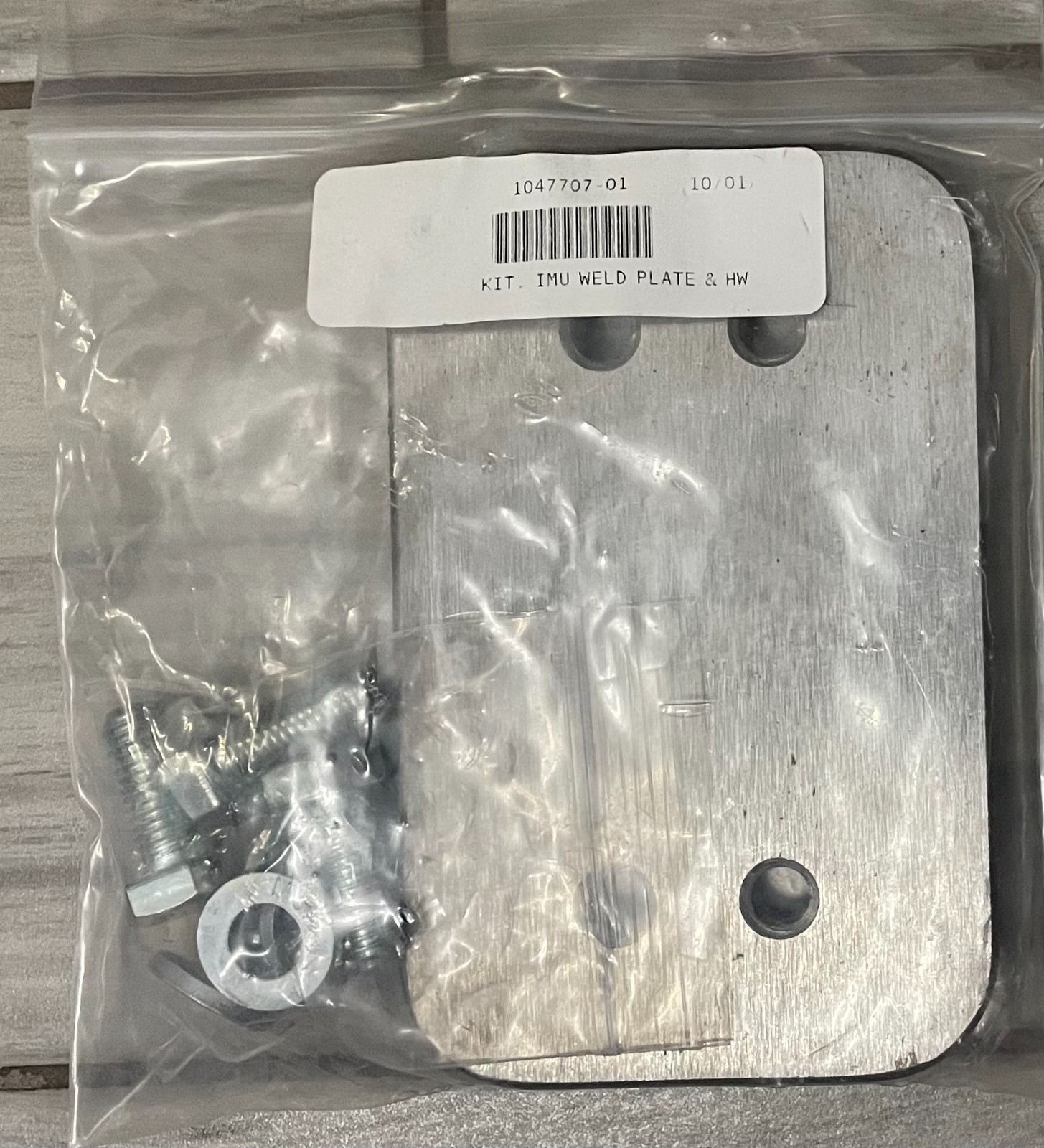 Topcon 1047707-01 90-Degree Vehicle Mount Kit IMU weld plate and hardware kit