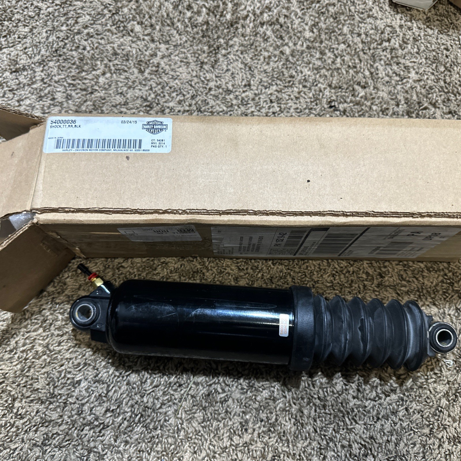 Harley-Davidson 54000036 REAR SHOCK ABSORBER