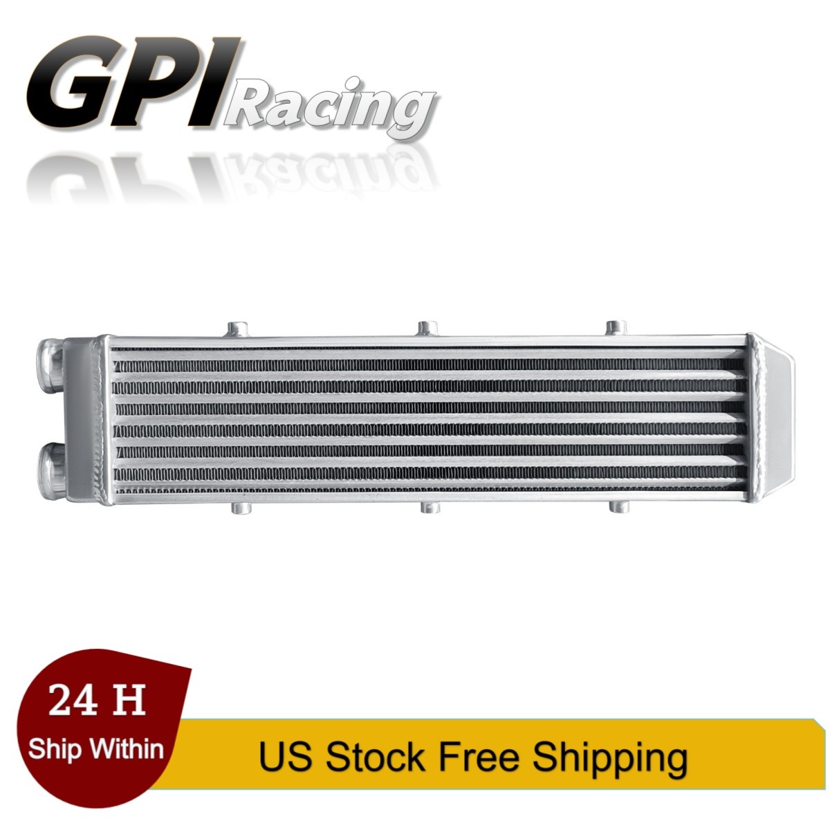 Same Side Turbo Upgrade Intercooler Aluminum 26