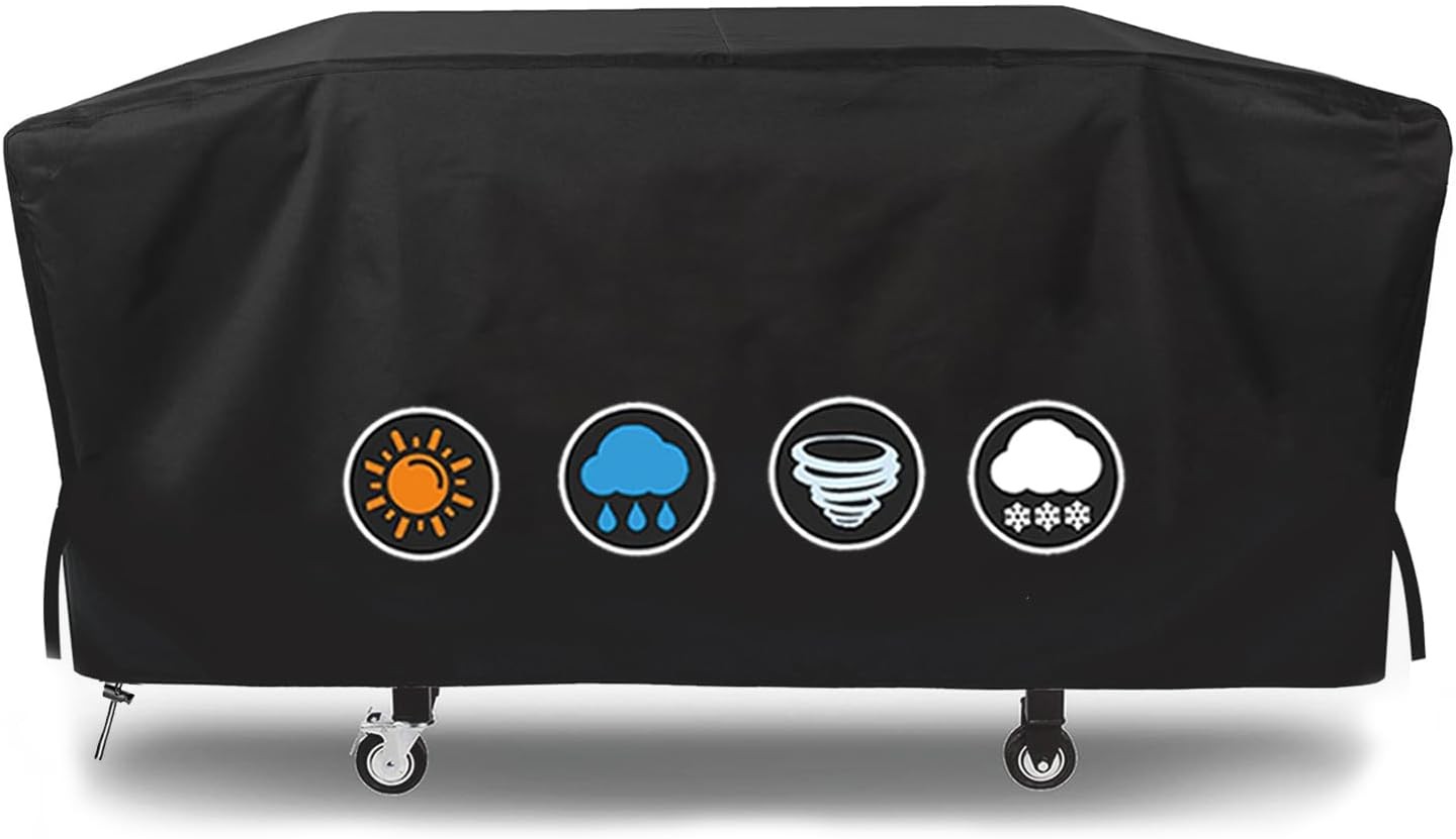 Grill Cover for Blackstone Bronco 5-Burner 44 Inch Griddle, Heavy Duty Outdoor