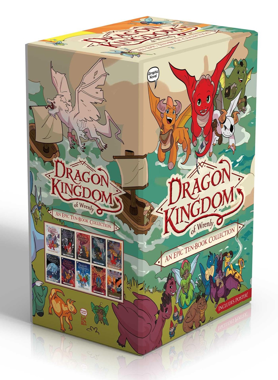 Dragon Kingdom of Wrenly An Epic Ten-Book Collection (Includes Poster)...
