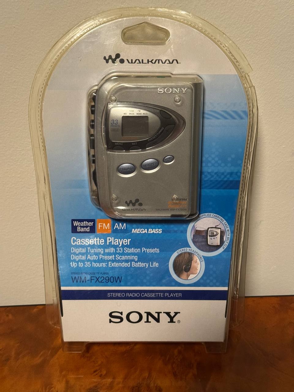 Sony Walkman WM-FX290W AM/FM Weather Band Radio Cassette Player Brand New Sealed Sony Walkman WM-FX290W AM/FM Weather Band Radio Cassette Player Brand New Sealed