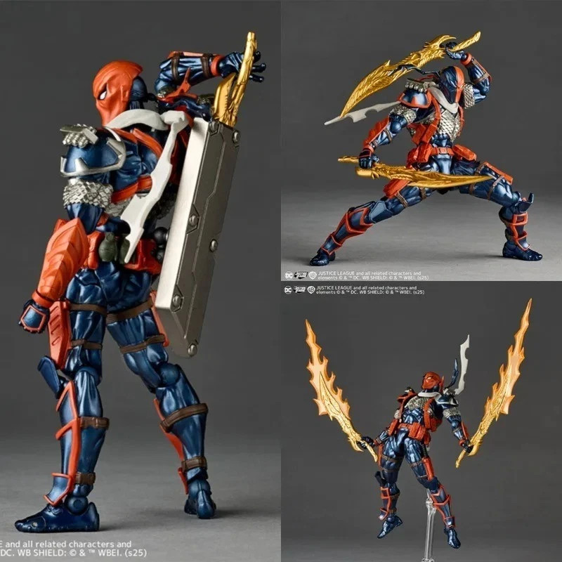 Kaiyodo Amazing Yamaguchi Revoltech Deathstroke Slade Wilson 1.5 Figure 2026 Kaiyodo Amazing Yamaguchi Revoltech Deathstroke Slade Wilson 1.5 Figure 2026