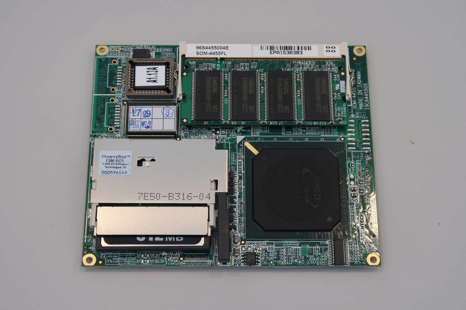 ONE ADVANTECH SOM-4455 MOTHERBOARD NEW (International Shipping)