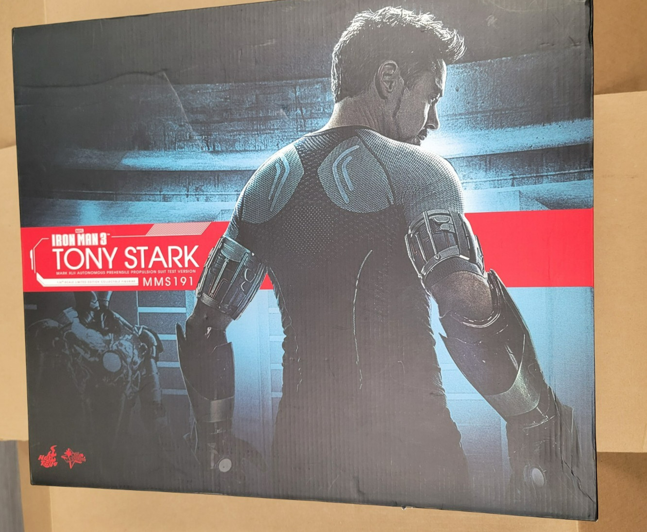 Hot Toys Marvel Iron Man 3 Tony Stark MMS191 Figure CIB Great Shape