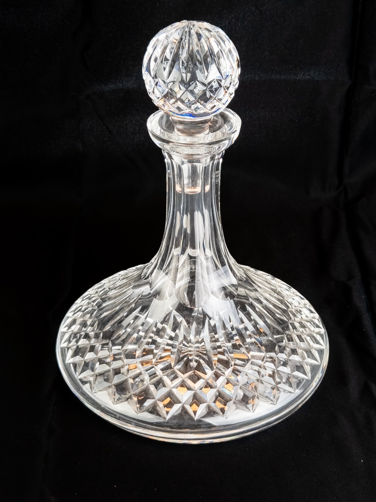 Waterford Crystal - Original Lismore Ships Decanter from 1950\'s - Vintage 10\ Waterford Crystal - Original Lismore Ships Decanter from 1950\'s - Vintage 10\