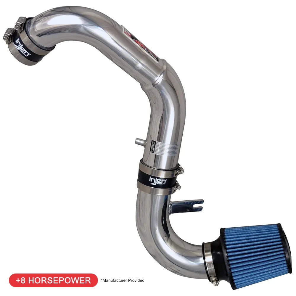 Injen SP9017P Polished Aluminum Cold Air Intake System for 14-19 Ford Fiesta 1.6