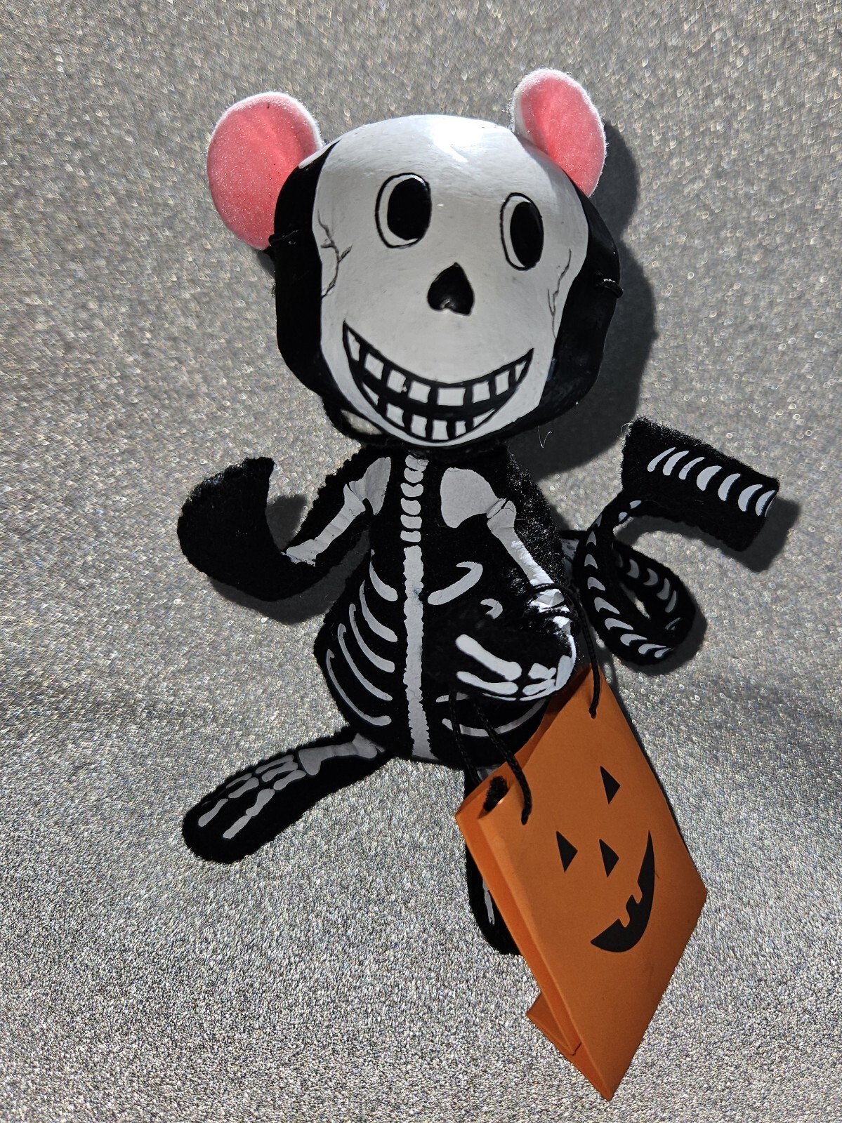 Annalee Halloween Mouse Skeleton Costume Trick or Treat 2006 Doll 6\ Annalee Halloween Mouse Skeleton Costume Trick or Treat 2006 Doll 6\