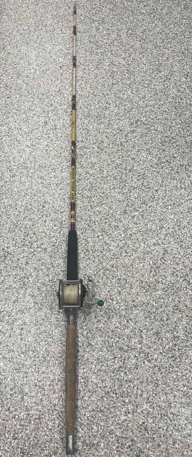 Vintage Penn Special Senator 6/0 SS-3160 RW Rod Fishing Pole W/Penn Reel Vintage Penn Special Senator 6/0 SS-3160 RW Rod Fishing Pole W/Penn Reel