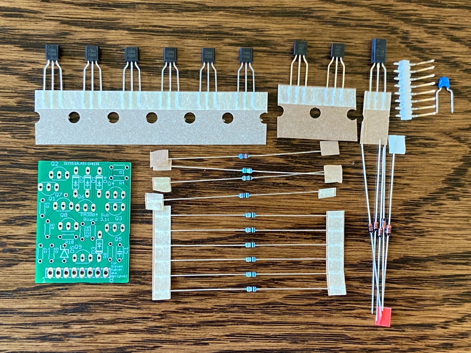 New DIY Kit For Pioneer PA3004 IC Chip Replacement Board + ALL PARTS NEEDED