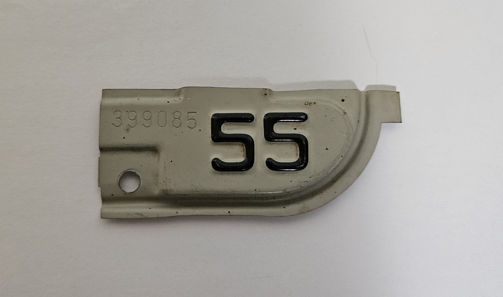Vintage NOS 1955 California License Plate Metal Tab Tag Vintage NOS 1955 California License Plate Metal Tab Tag