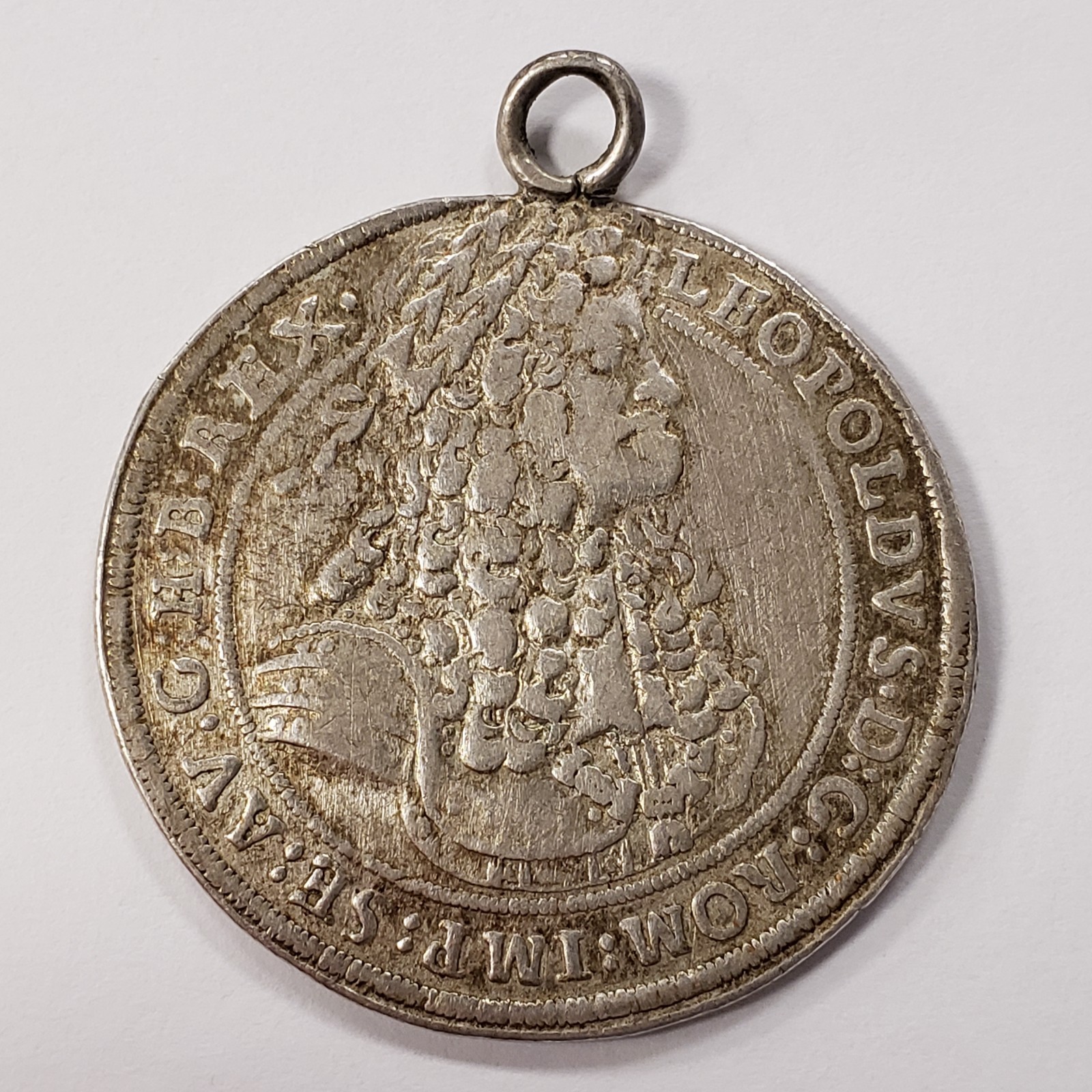ND (1691-92) Austria 1/2 Silver Thaler .3757 oz ASW - Leopold I - KM1149 - Q1417