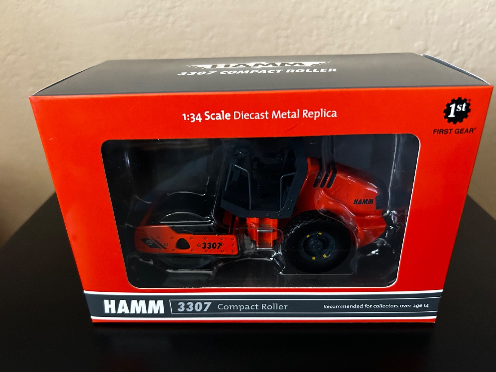 first gear 1:34 scale Hamm compact roller new in box