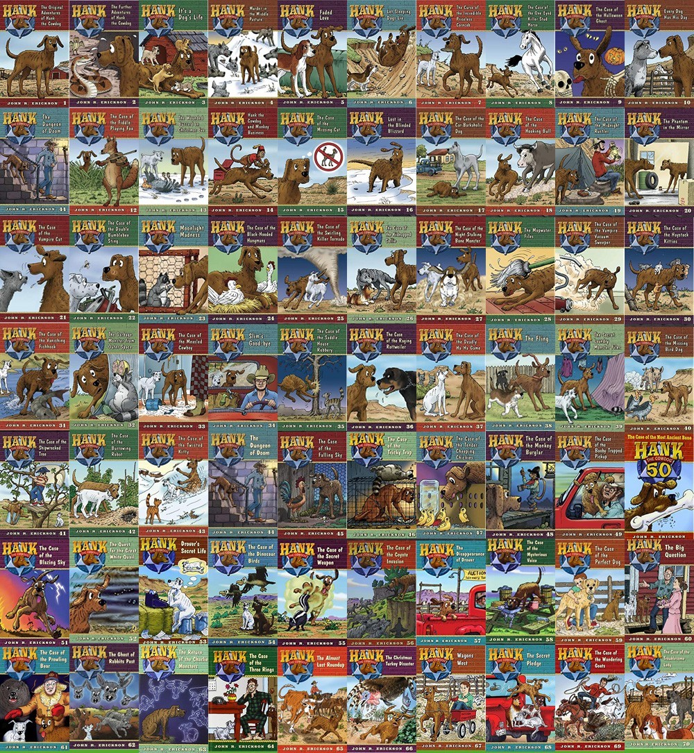 The HANK THE COWDOG Series By John R. Erickson - 80 MP3 Audiobook Collection