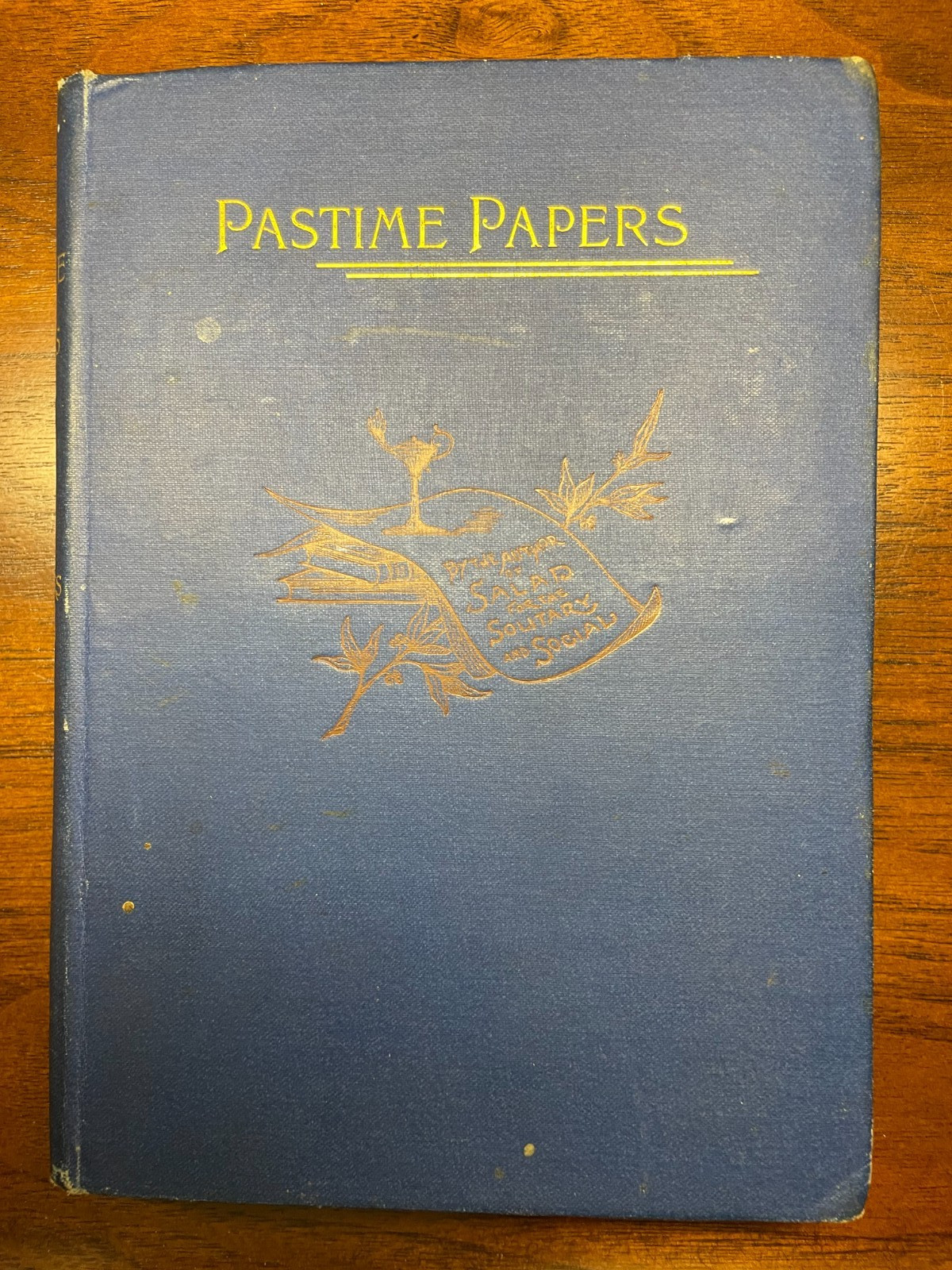 GEO. W. SHINN, PASTIME PAPERS, PRINTER ERROR WITH 1879 & 1885 VERSION IN 1 COPY