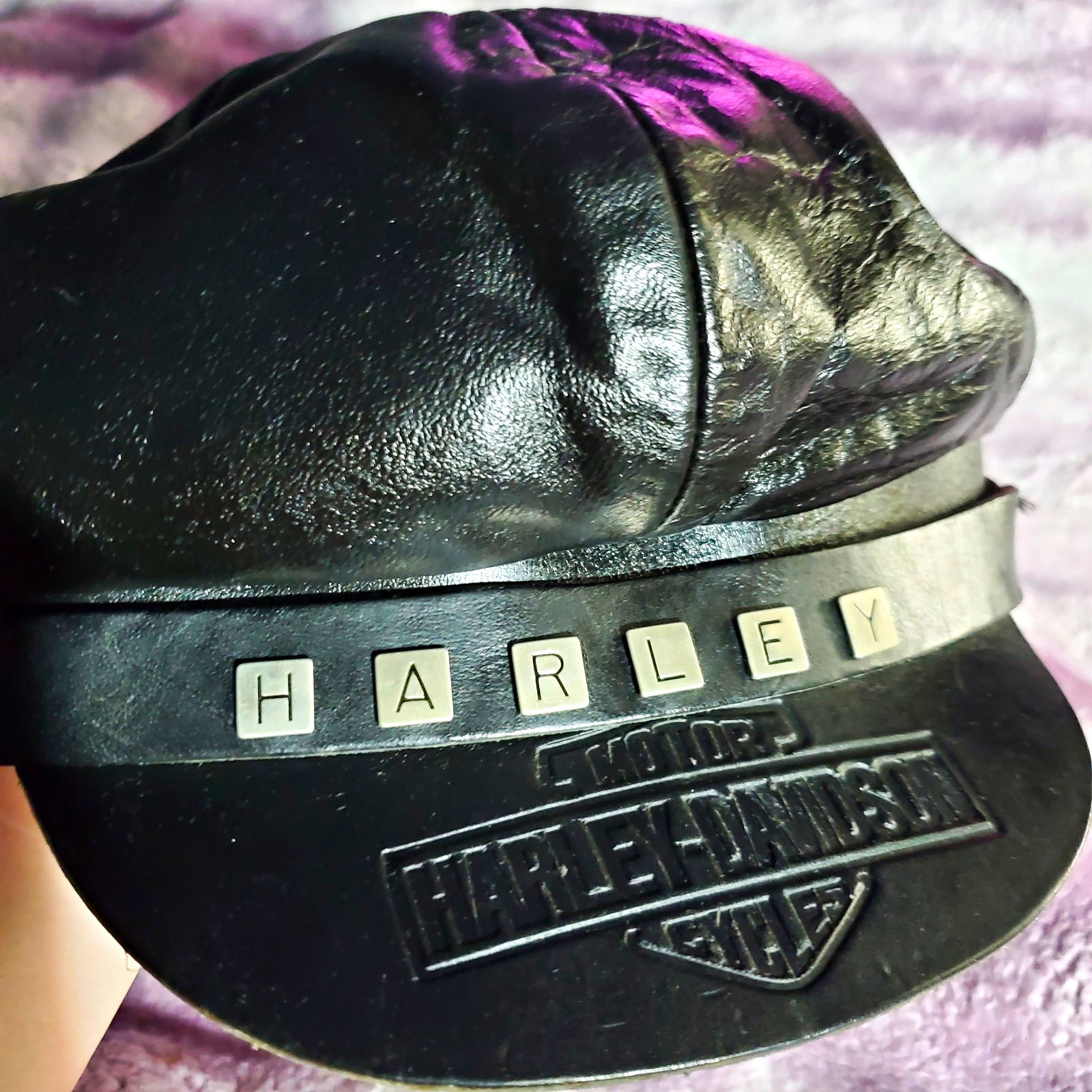 Vintage 70s Harley-Davidson Biker Cap Vintage 70s Harley-Davidson Biker Cap