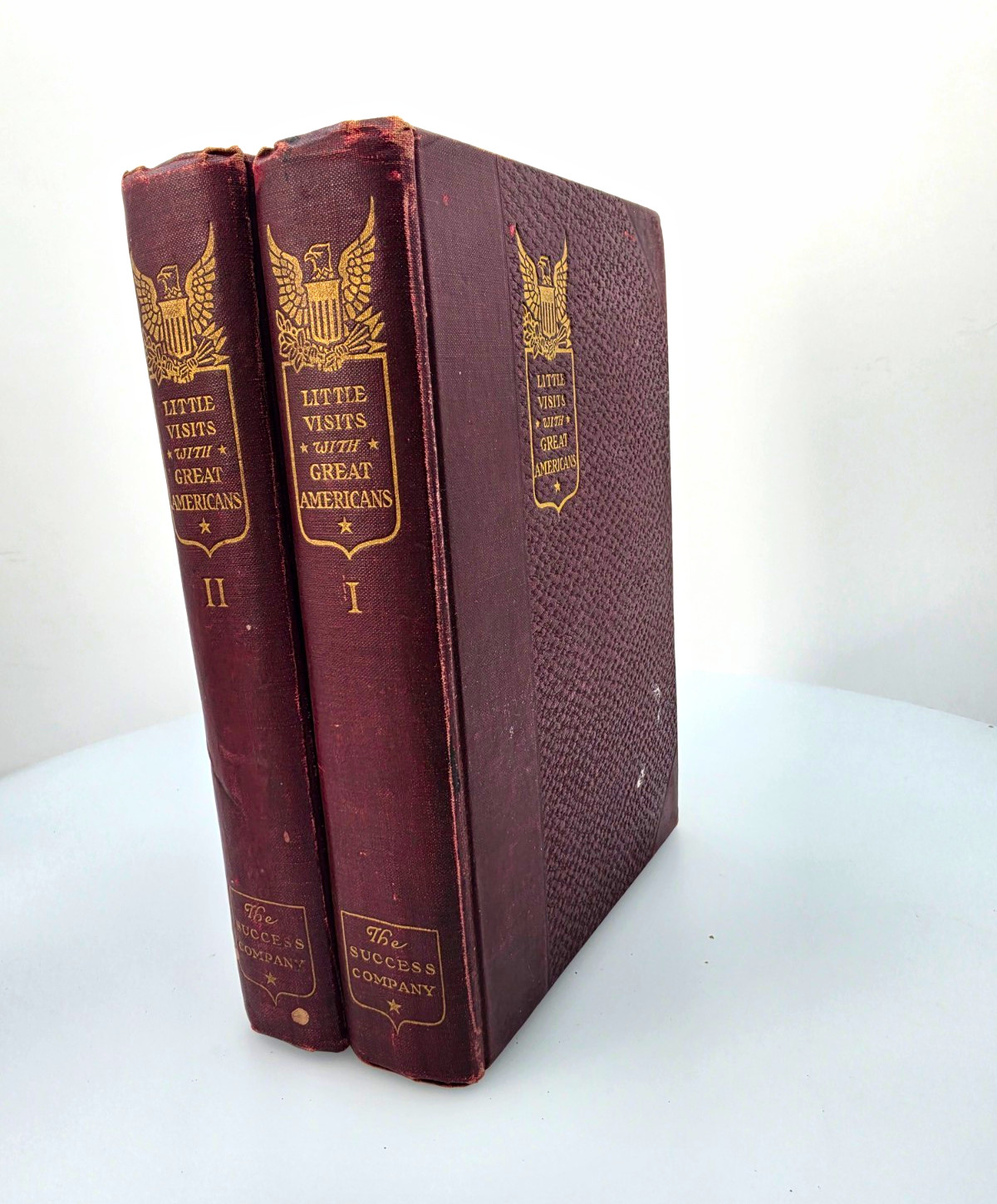 Little Visits With Great Americans Orison Swett Marden 1905 2-Vol HC Illus Little Visits With Great Americans Orison Swett Marden 1905 2-Vol HC Illus
