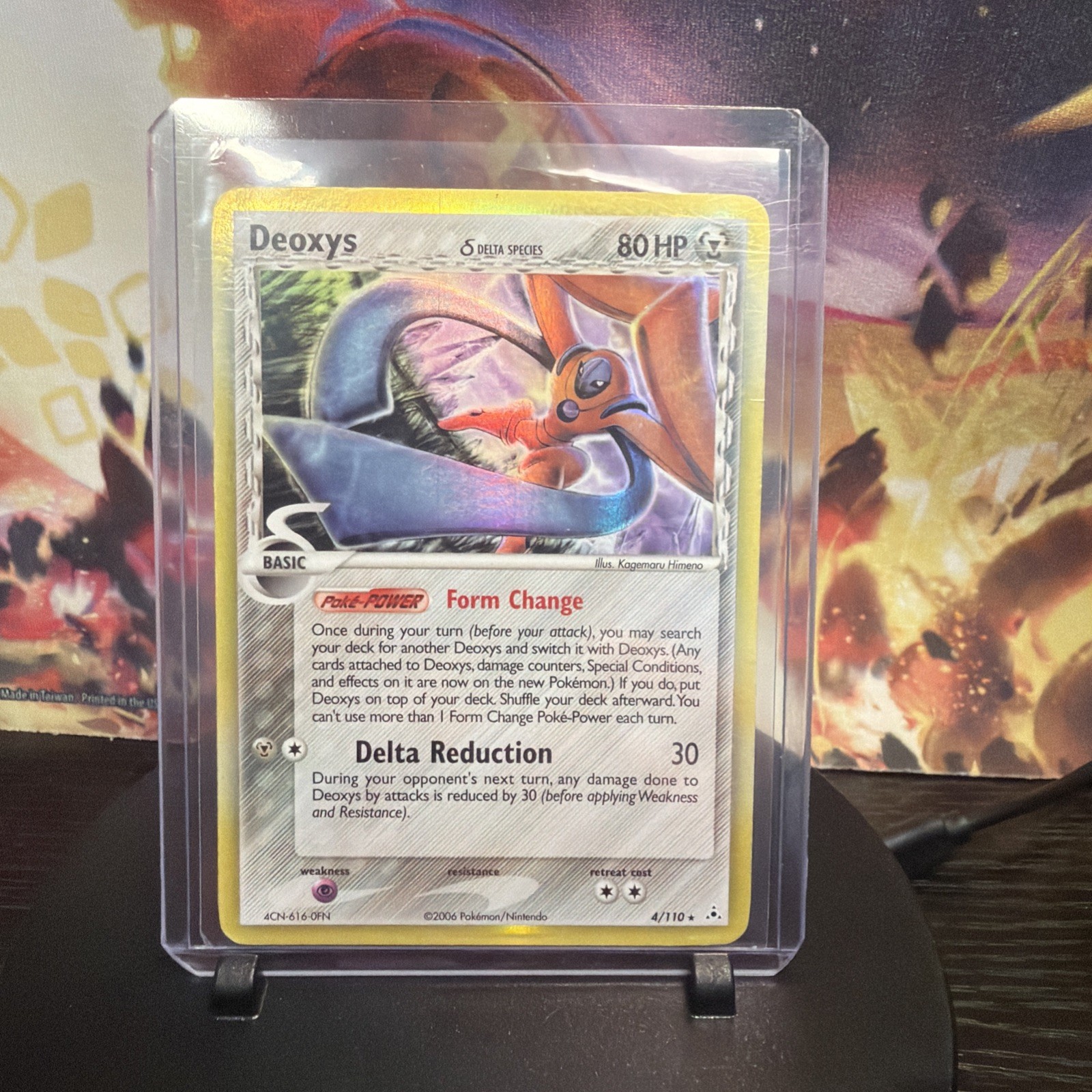 Pokémon EX Holon Phantoms Deoxys Delta Species Holo Rare #4/110