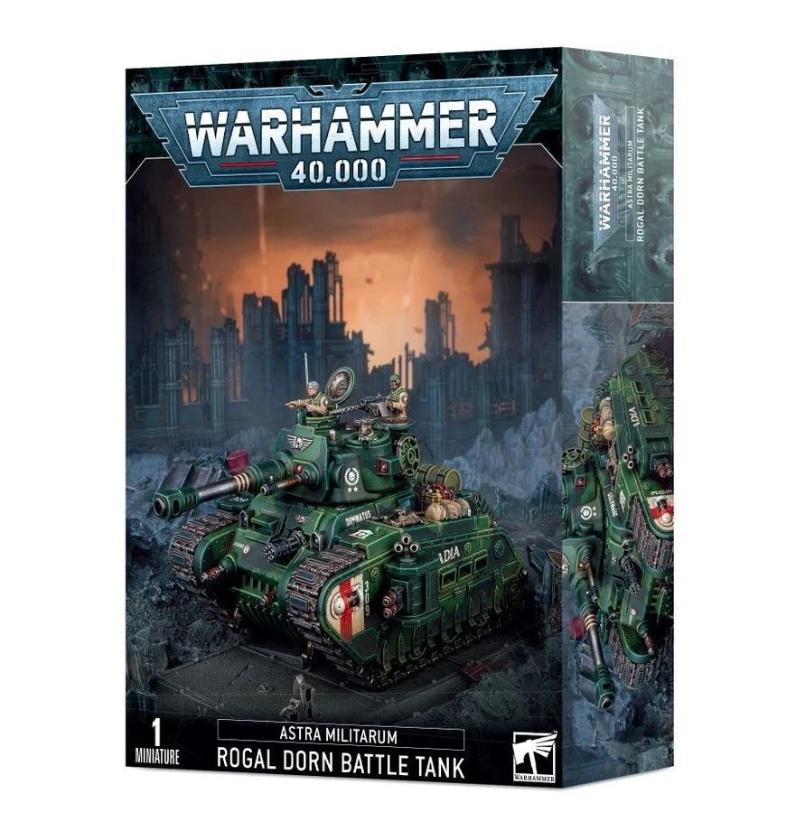 Brand New   Rogal Dorn Battle Tank Guard Astra Militarum  40K  NOS   