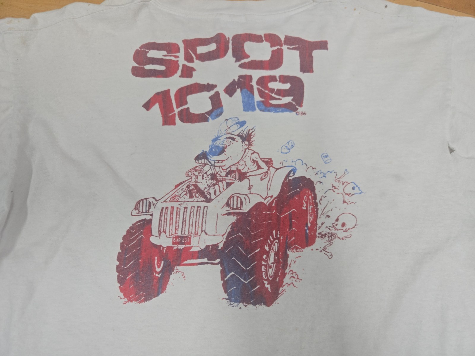 SPOT 1019 Rare Vintage San Francisco Rock / Punk Rock tshirt SPOT 1019 Rare Vintage San Francisco Rock / Punk Rock tshirt