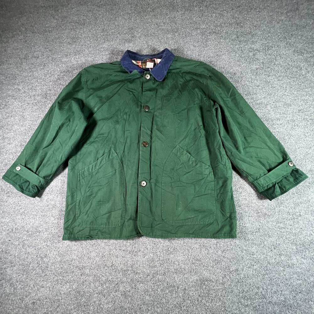Vintage Greatland Apparel Green Canvas Barn Chore Coat Men XL Retro Outdoor Vintage Greatland Apparel Green Canvas Barn Chore Coat Men XL Retro Outdoor