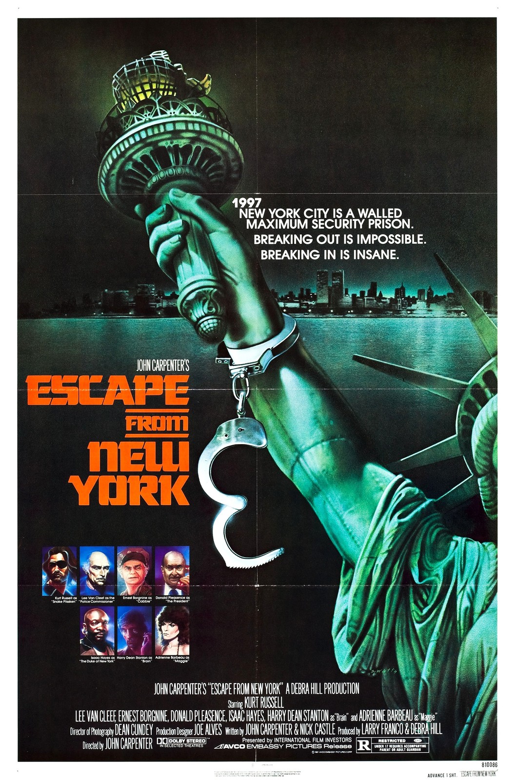 1981 Promo Film Poster Print 