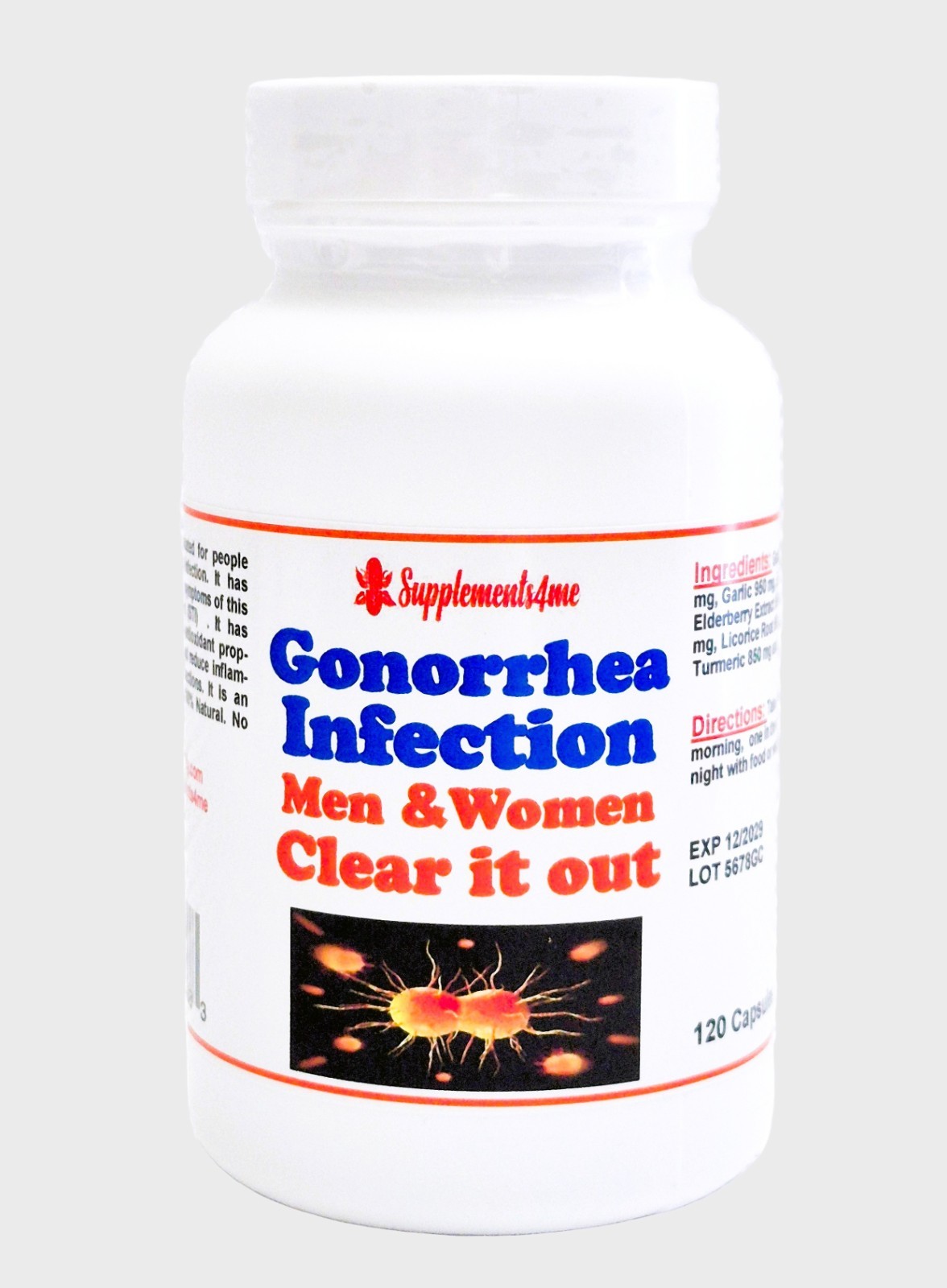 La salud es un tesoro que vale más que el oro - Gonorreacontrol - made in USA