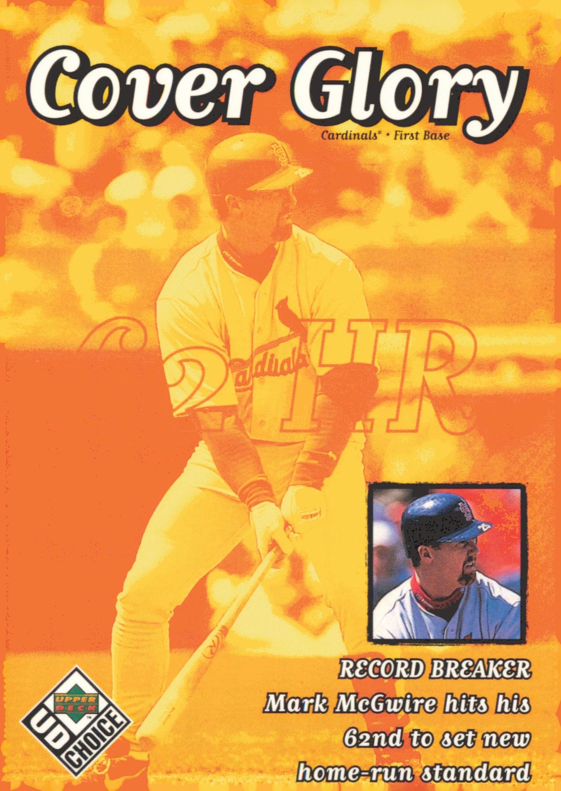 1999 UD Choice #28 Mark McGwire